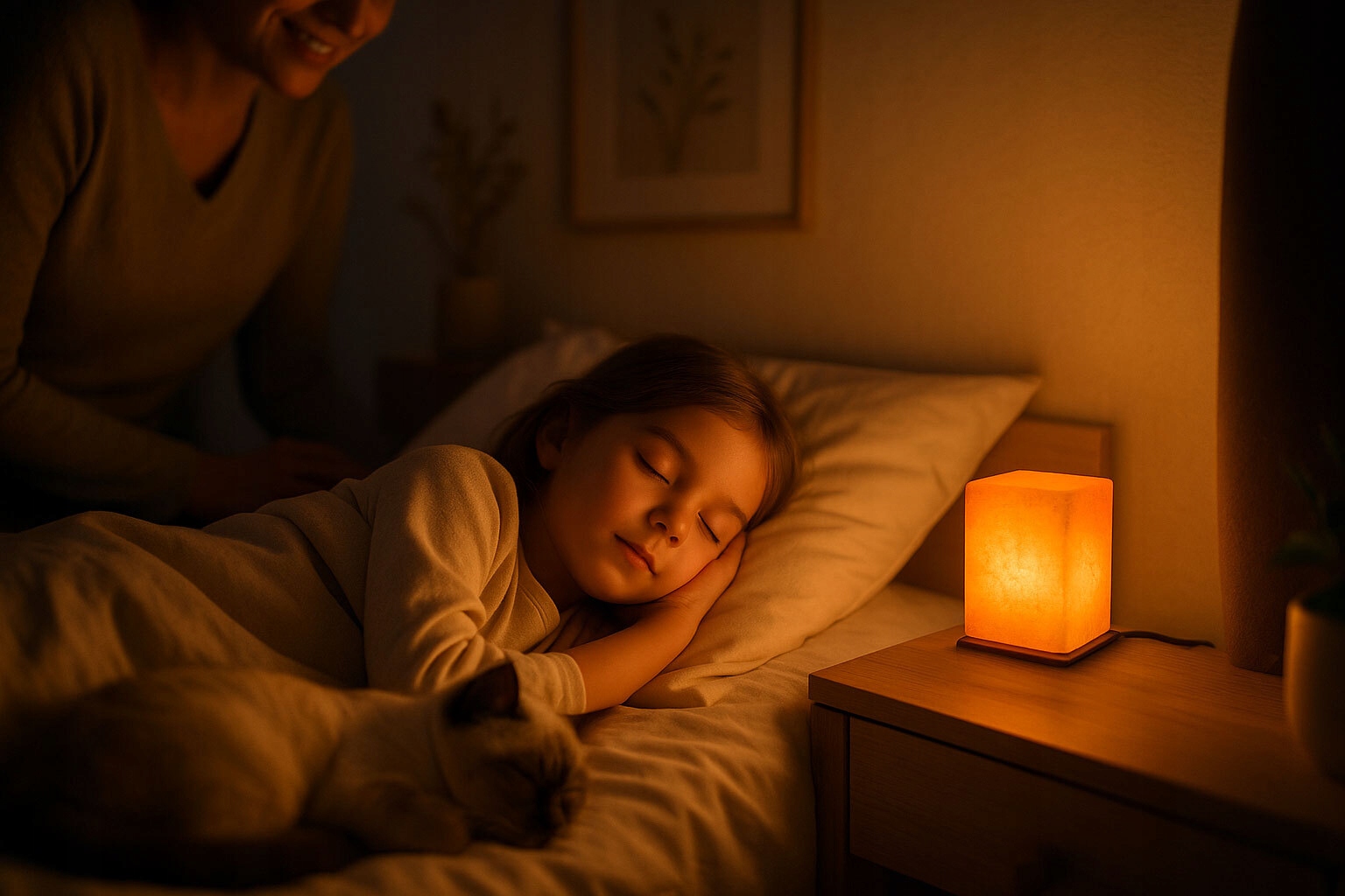 Solná lampa Helios z himalájské soli, 3-4 kg - obrazek 7