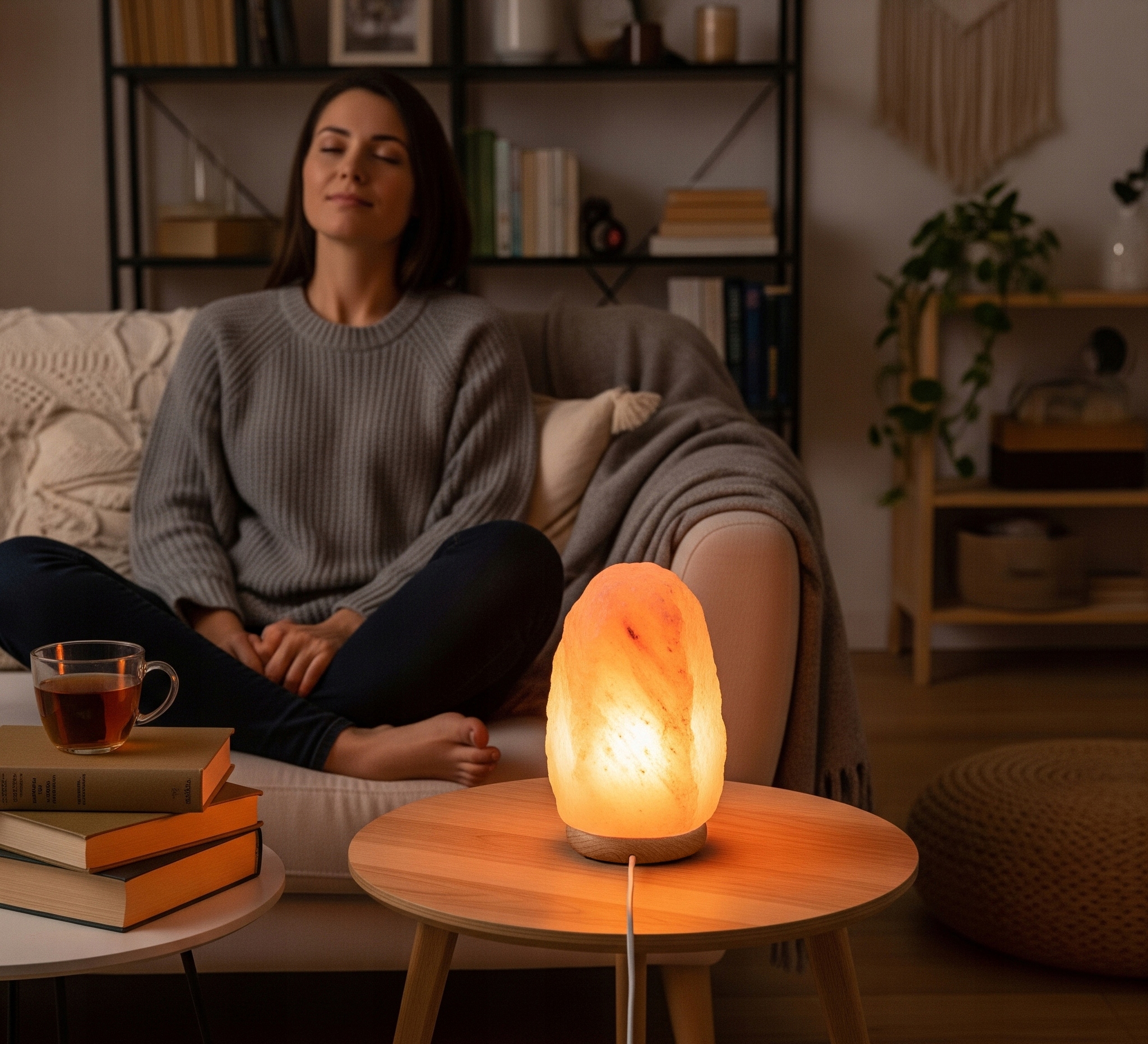 Solná lampa z polské soli Kłodawa, 7-9 kg - obrazek 6
