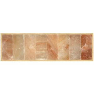 Solná lampa – Solný panel do sauny, Himalájská sůl, 82,5x22,5 cm