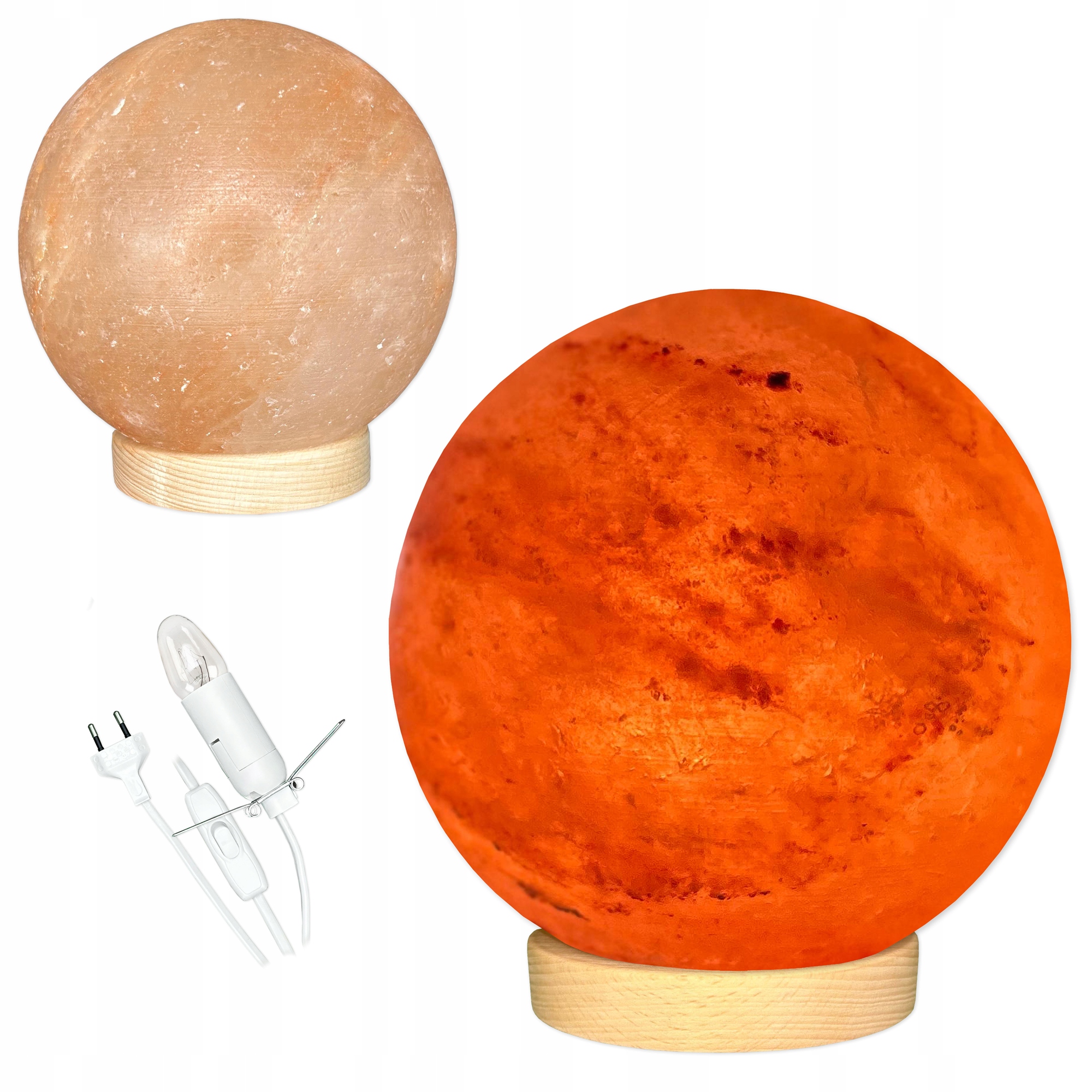 Kulatá solná lampa (Koule), 3-4 kg - obrazek 3