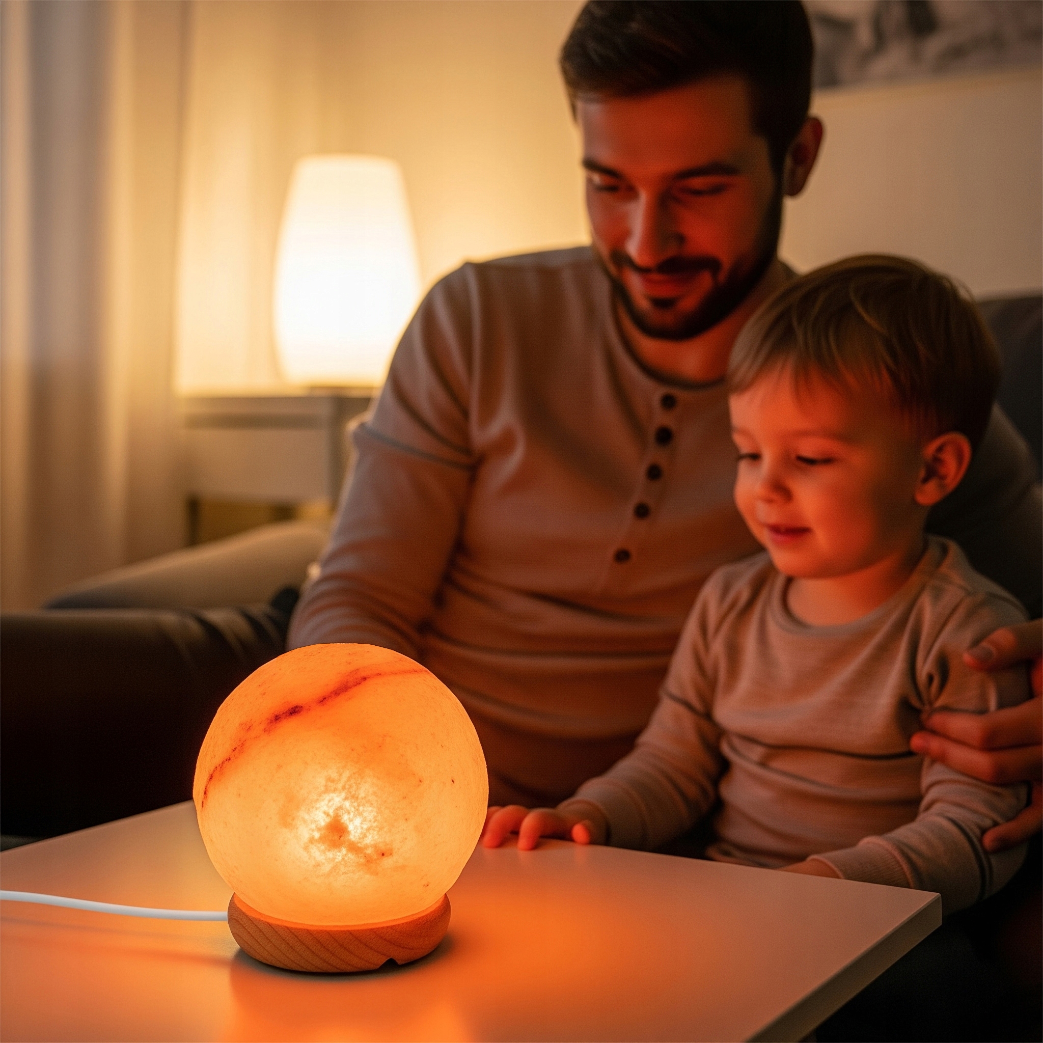 Kulatá solná lampa (Koule), 3-4 kg - obrazek 4