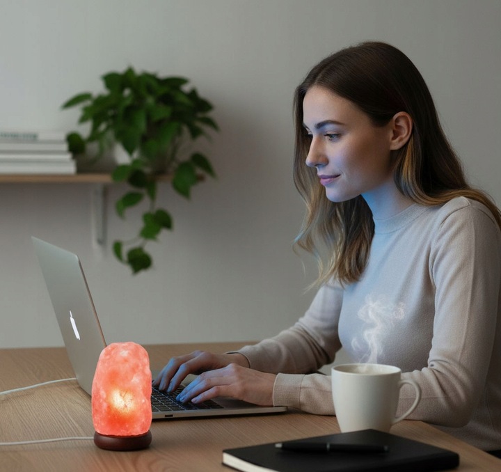 USB solná lampa z himalájské soli – přírodní ionizátor k PC - obrazek 11
