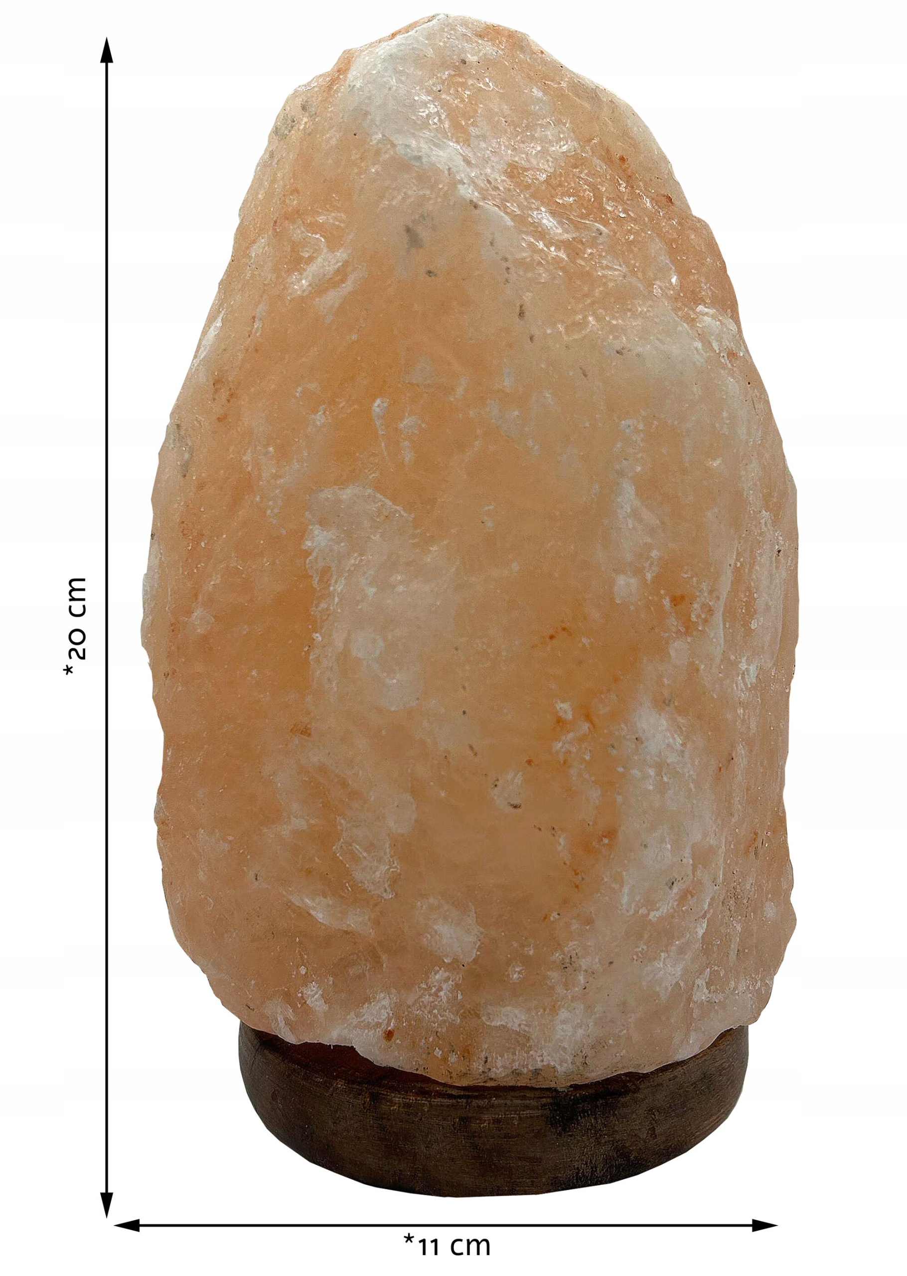 Solná lampička z himalájské soli, 2-3 kg - obrazek 8