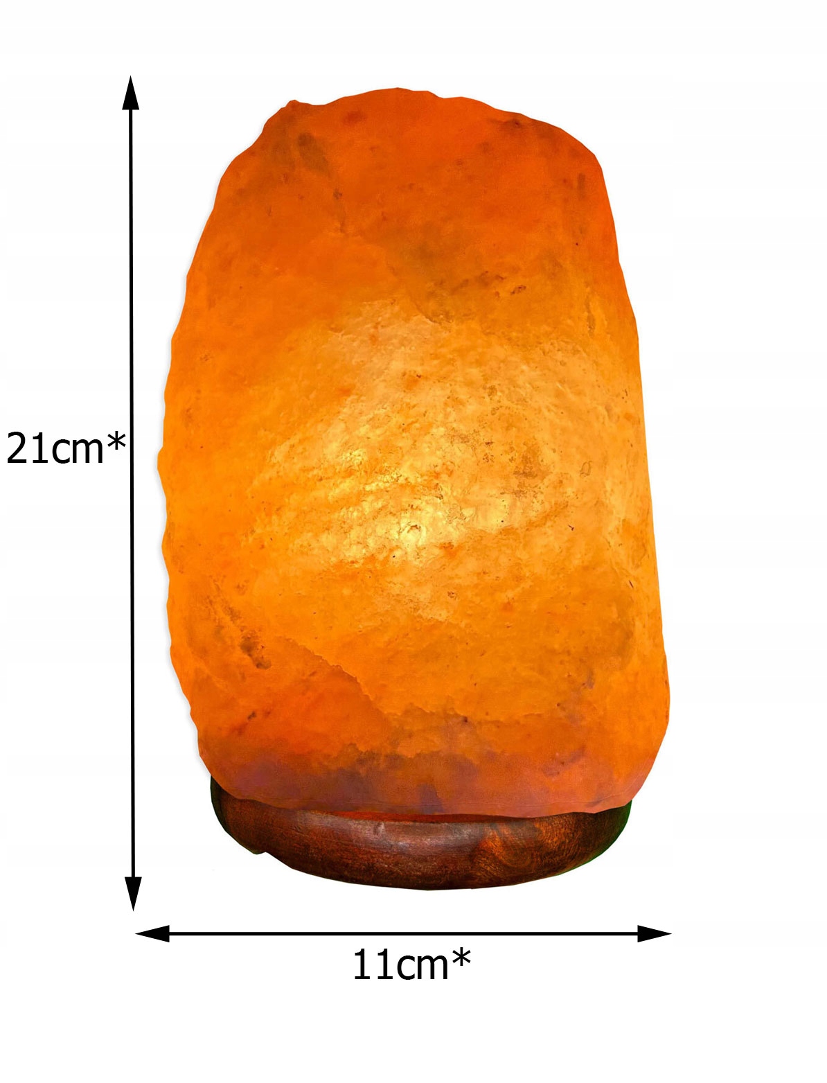Himalájská solná lampa, přírodní krystal 3-5 kg - obrazek 15