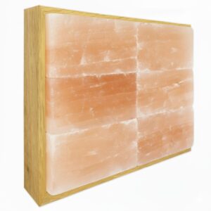 Solná lampa – Solný panel do sauny, Himalájská sůl, 32,5x42,5 cm