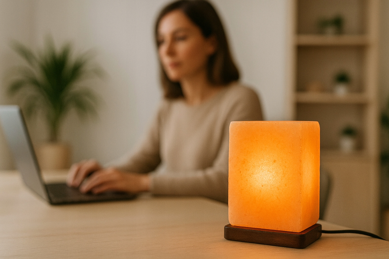 Solná lampa Helios z himalájské soli, 3-4 kg - obrazek 8