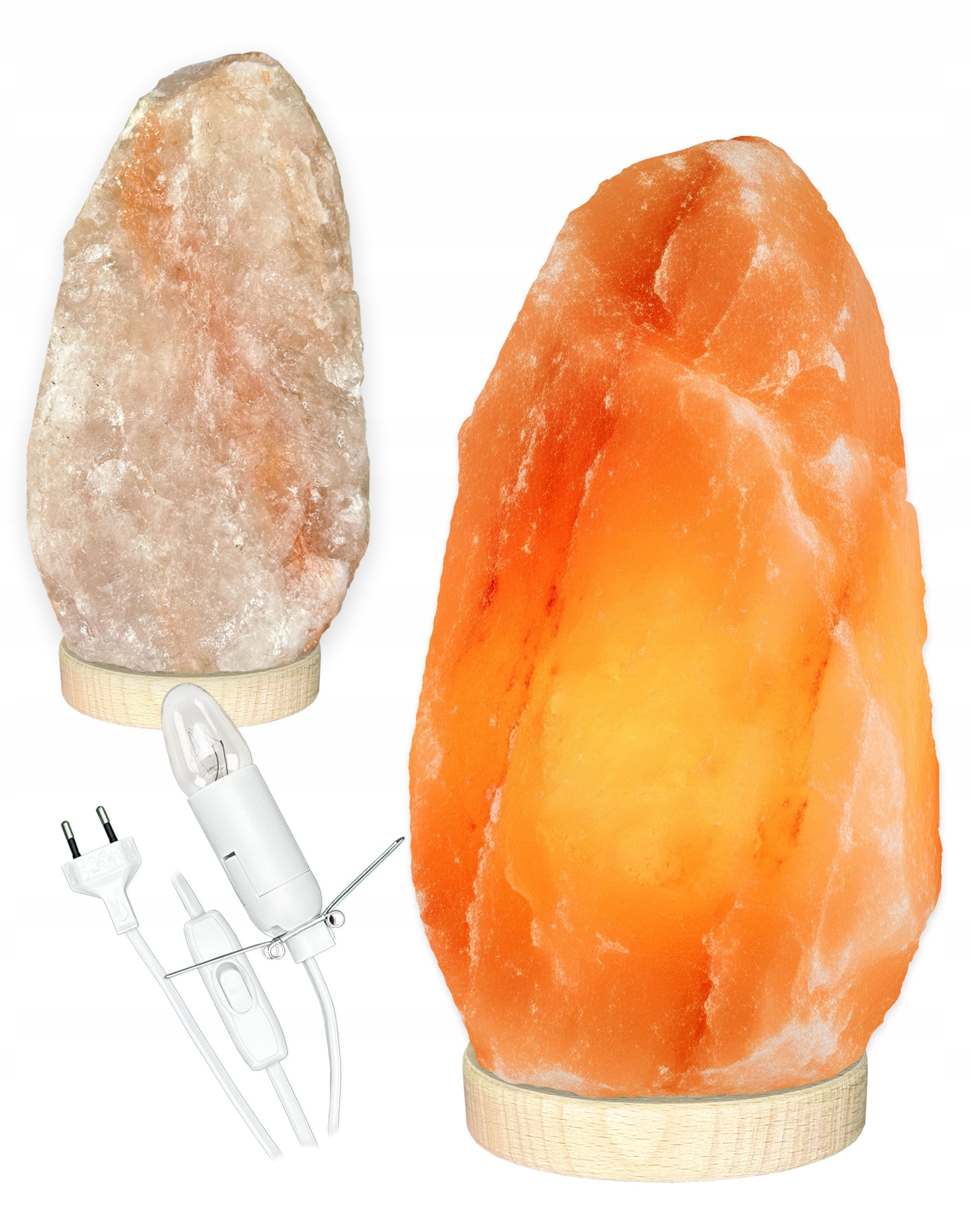 Solná lampa z polské soli Kłodawa, 4-6 kg - obrazek 7