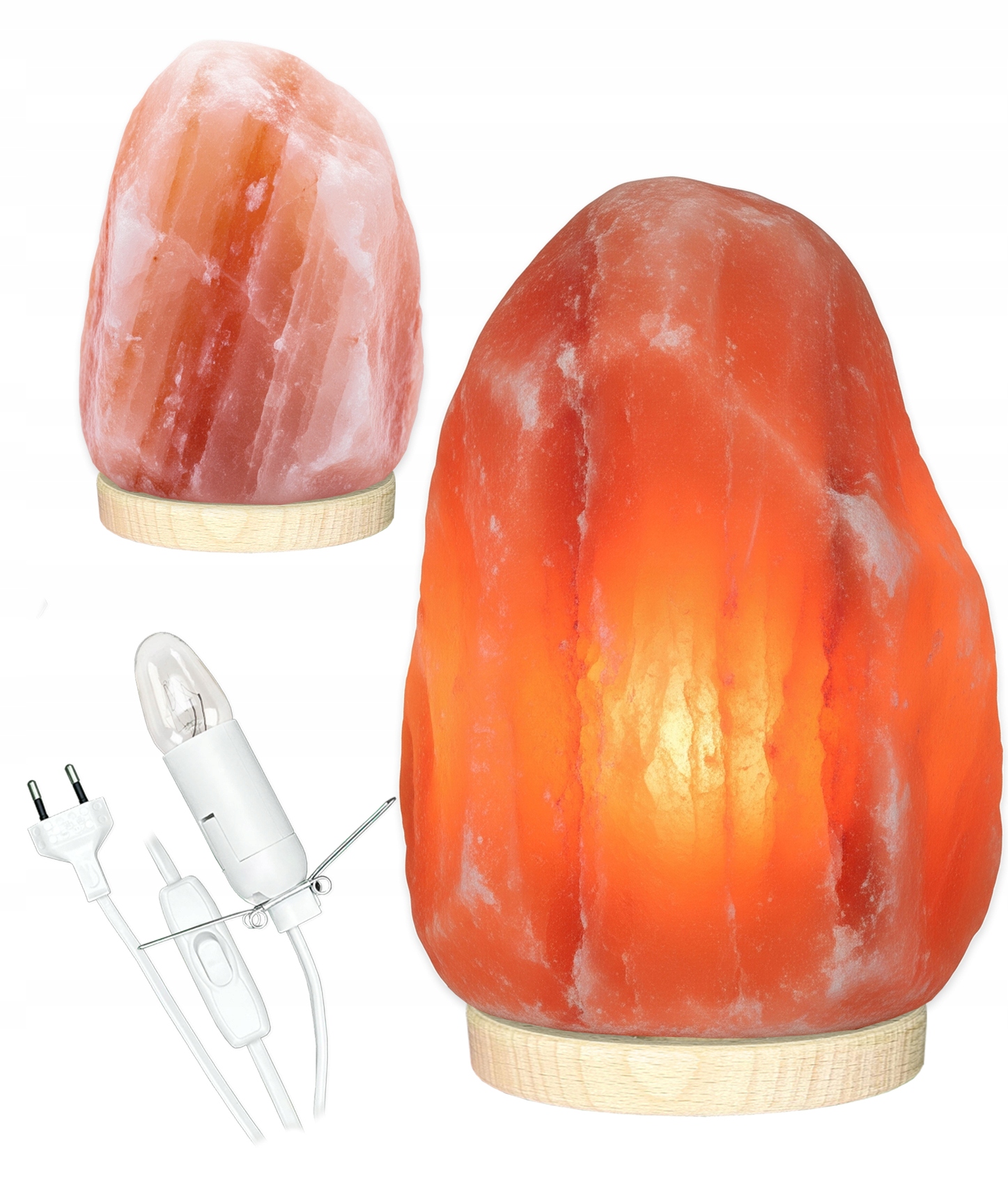 Velká solná lampa z polské soli Kłodawa, 8-10 kg - obrazek 8
