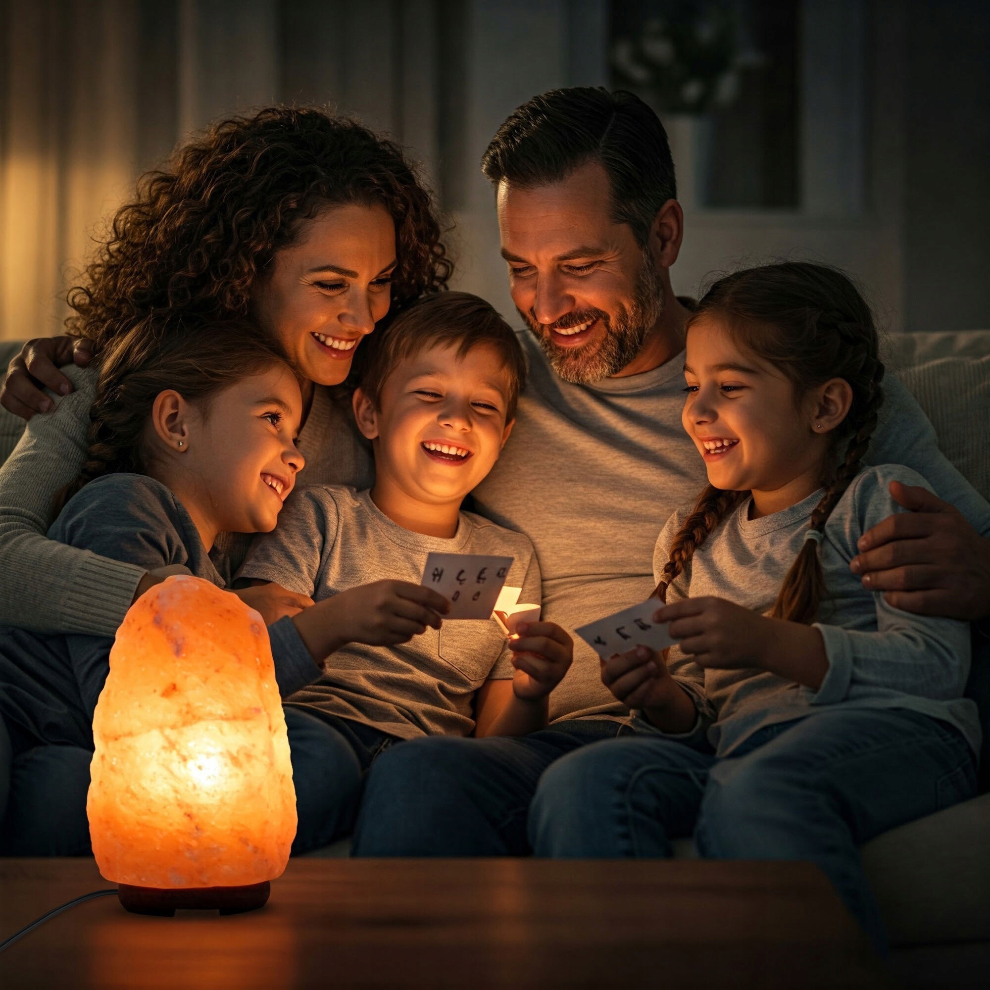 Himalájská solná lampa přírodní krystal, 5-7 kg - obrazek 8