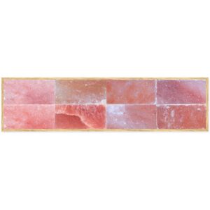 Solná lampa – Solný panel do sauny, Himalájská sůl, 82,5x22,5 cm