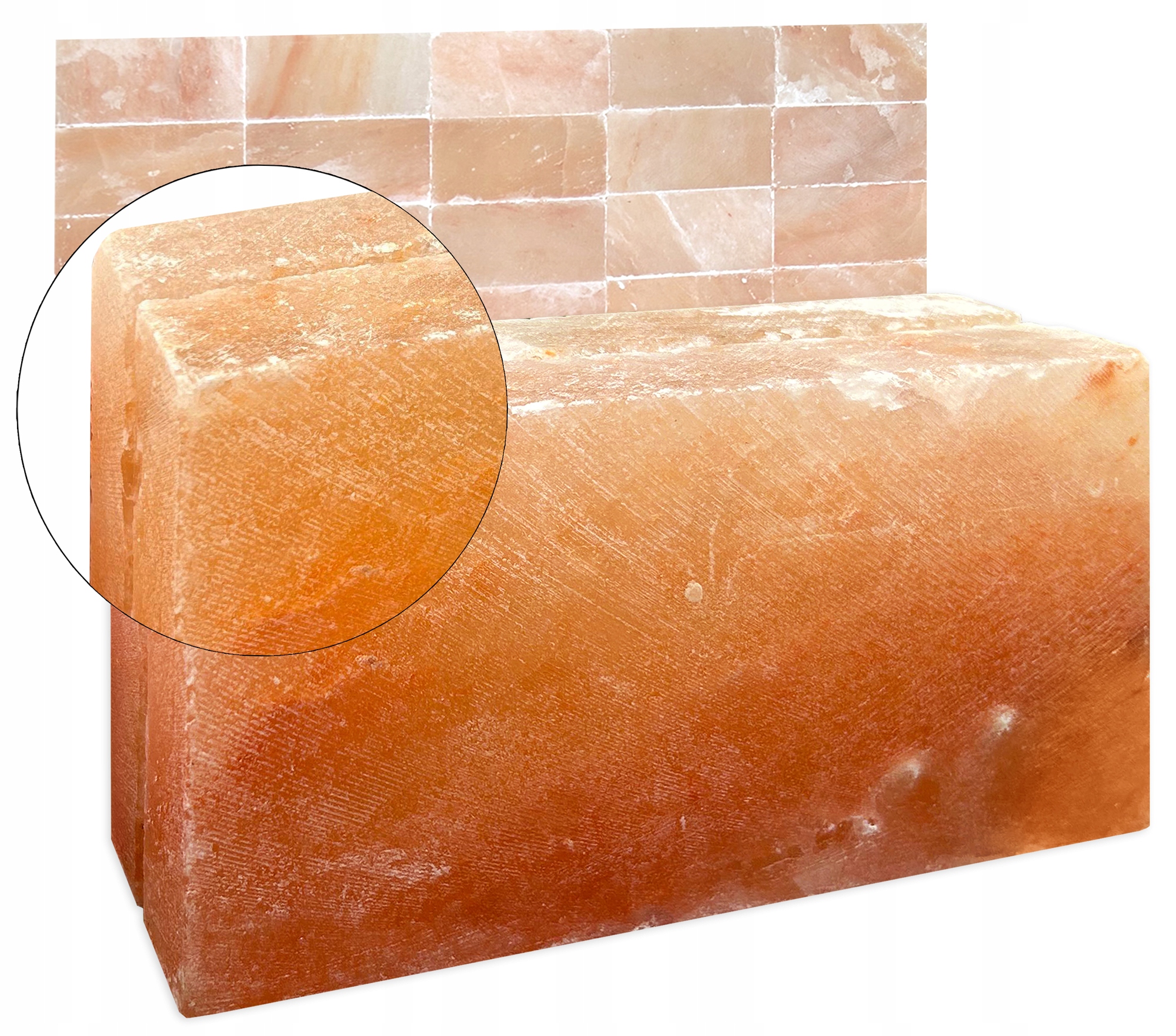 SOLNÁ CIHLA 1,3 kg JEDNOSTRANNĚ ŠTÍPANÁ 20x10x2,5 - obrazek 16