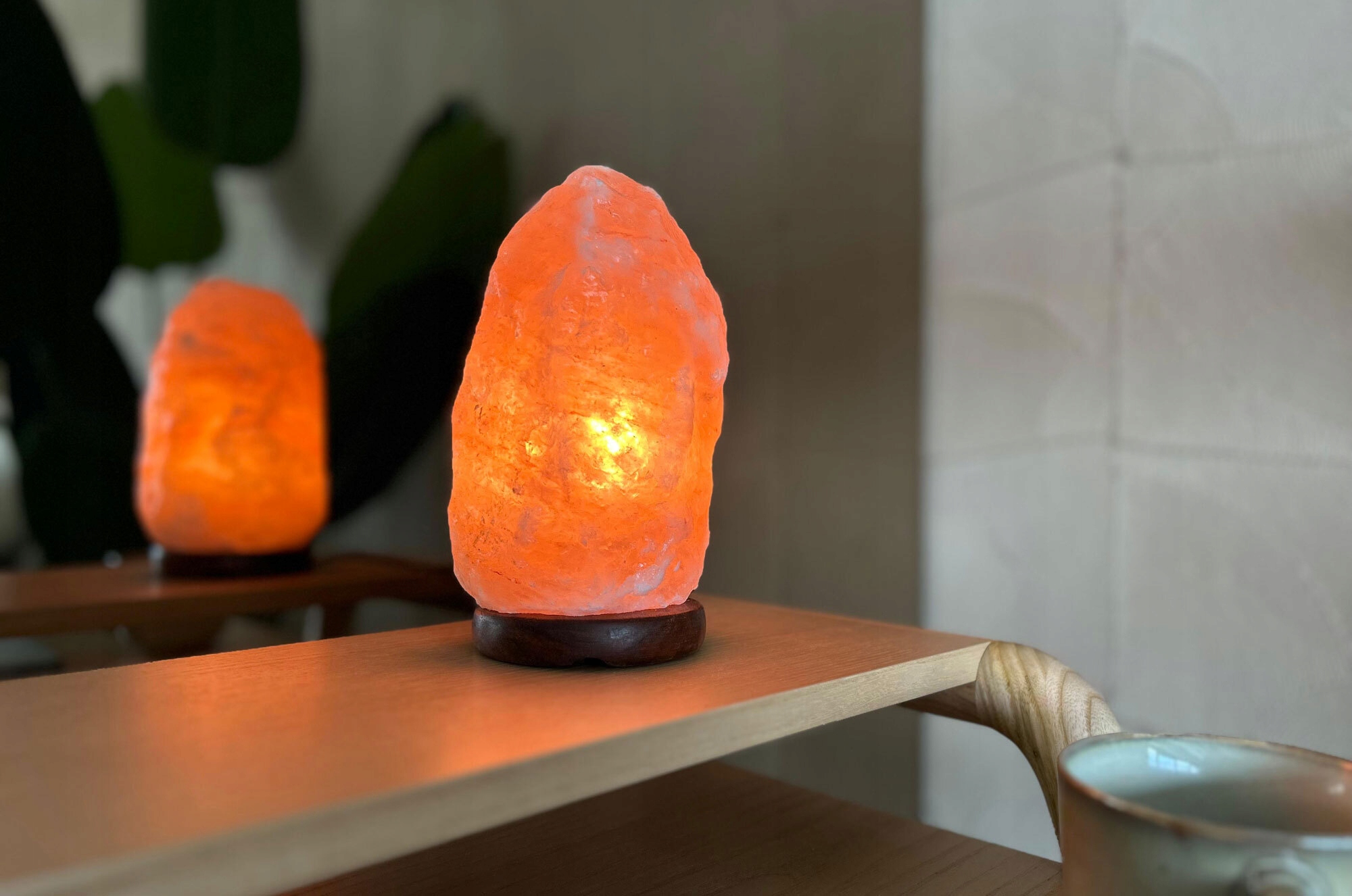 Himalájská solná lampa přírodní krystal, 5-7 kg - obrazek 7