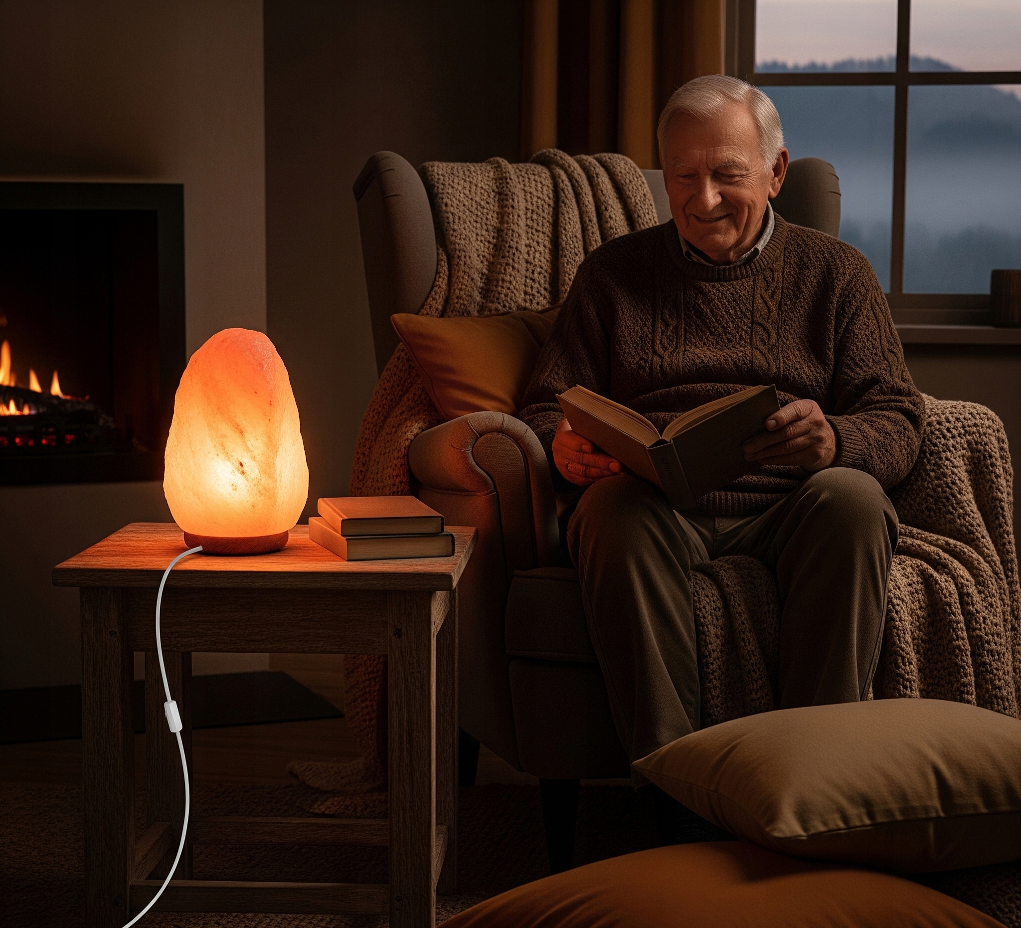 Solná lampička z polské soli Kłodawa, 2-3 kg - obrazek 5