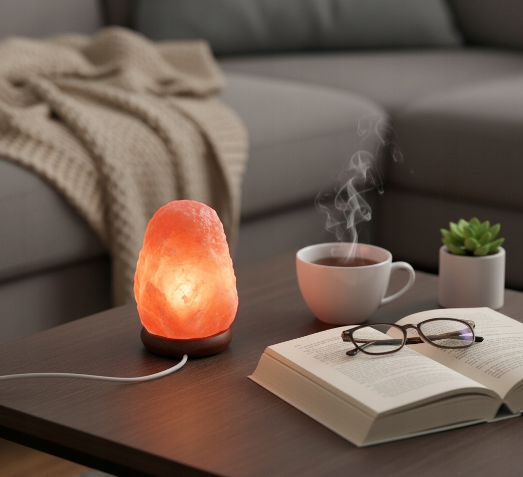 USB solná lampa z himalájské soli – přírodní ionizátor k PC - obrazek 5