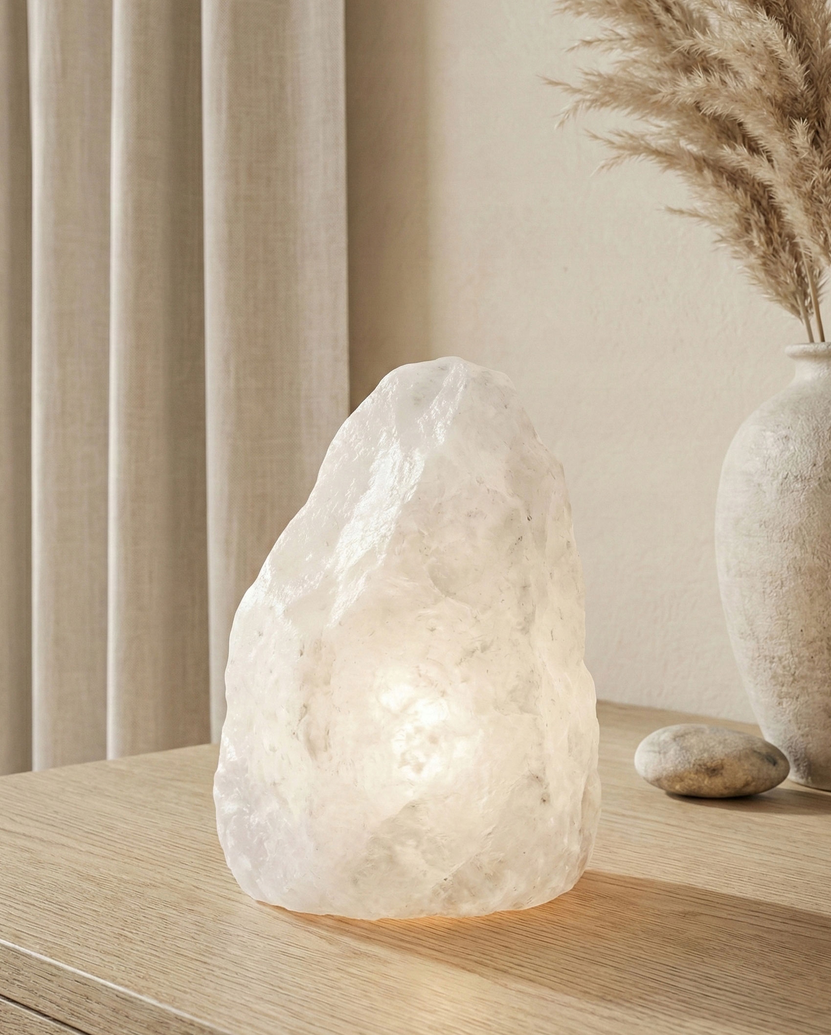 Bílá solná lampa 70-80 kg - obrazek 4