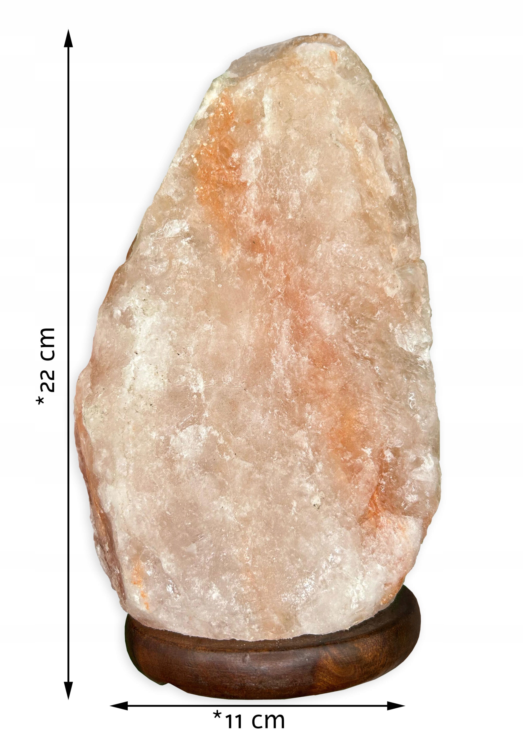 Himalájská solná lampa, přírodní bryla 4-6 kg - obrazek 15