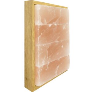Solná lampa – Solný panel do sauny, Himalájská sůl, 22,5x42,5 cm