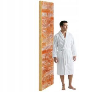 Velká solná lampa – Panel do sauny, LED panel, Sůl XXL, 232,5x32,5x6 cm