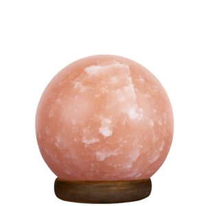 Himalájská solná lampa Luna (Měsíc), 3-4 kg