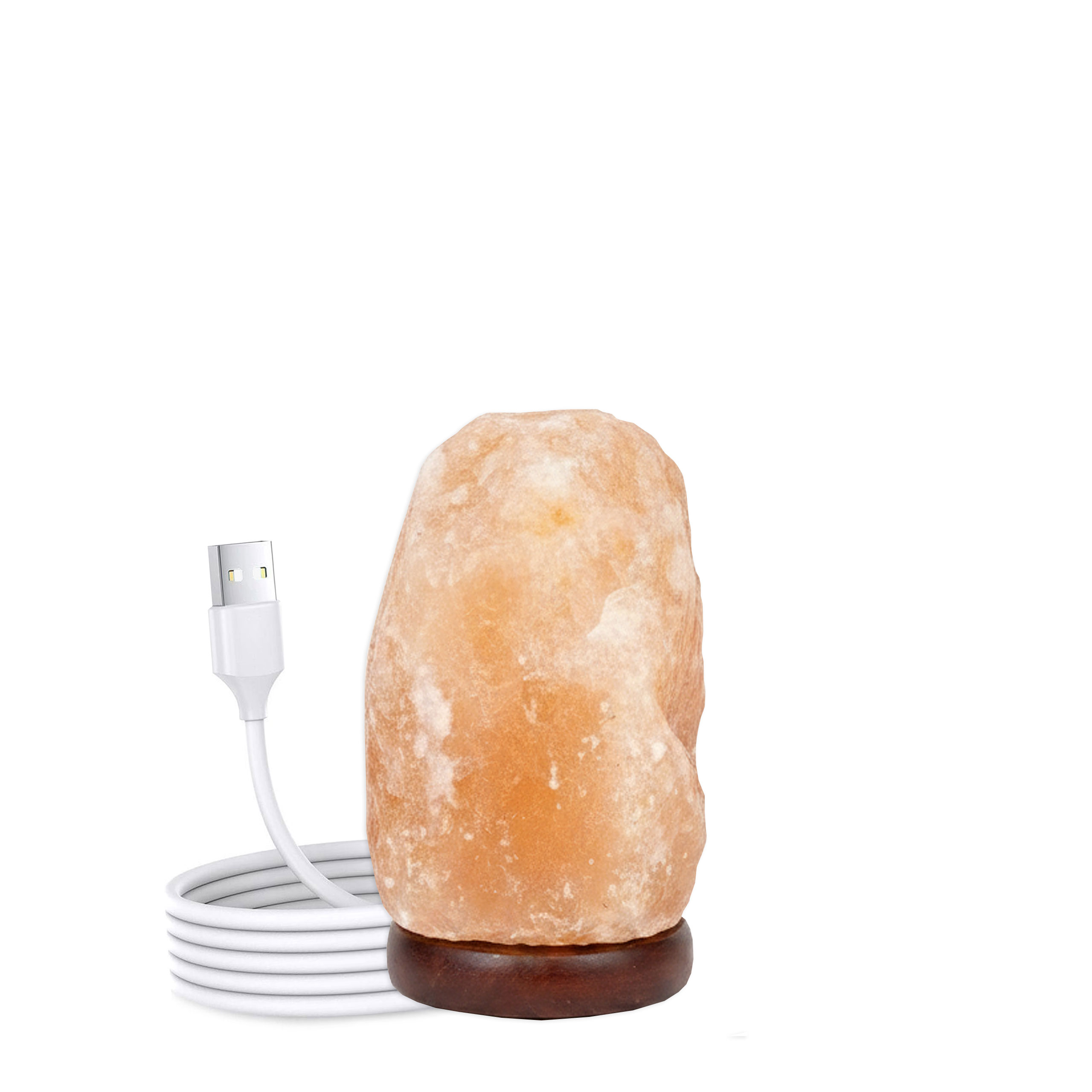 USB solná lampa z himalájské soli – přírodní ionizátor k PC