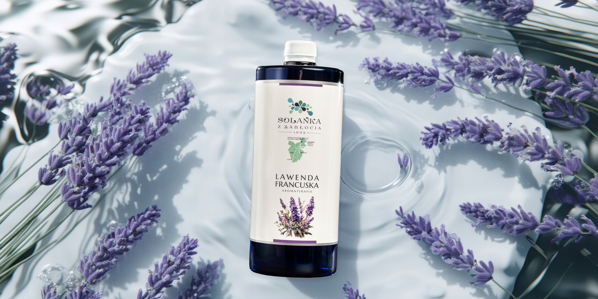 Oryginalna Solanka Lawenda Francuska 1L-5L do kąpieli, aromaterapii - obrazek 8