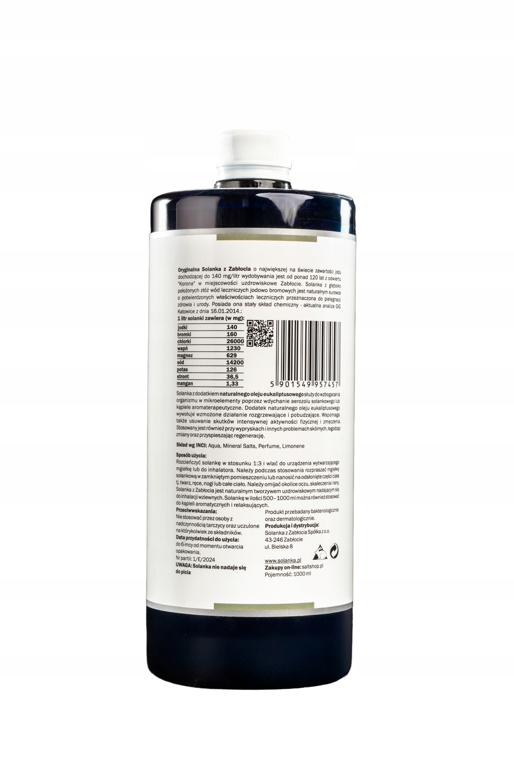 Oryginalna Solanka Eukaliptus Australijski 1L-5L do kąpieli, aromaterapii - obrazek 6