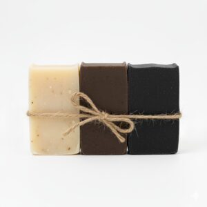 Zabłockie mydła solankowe 3x100g-naturalne, borowinowe, czarne