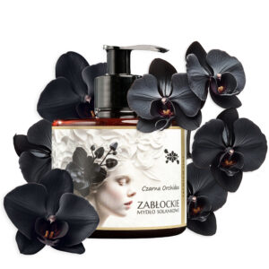 Zabłockie mydło SOLANKOWE naturalne w płynie czarna orchidea 300ml
