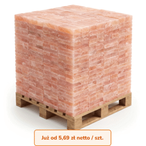 PALETA CEGIEŁ SOLNYCH 2,5 kg DO GROTY SOLNEJ 20x10x5